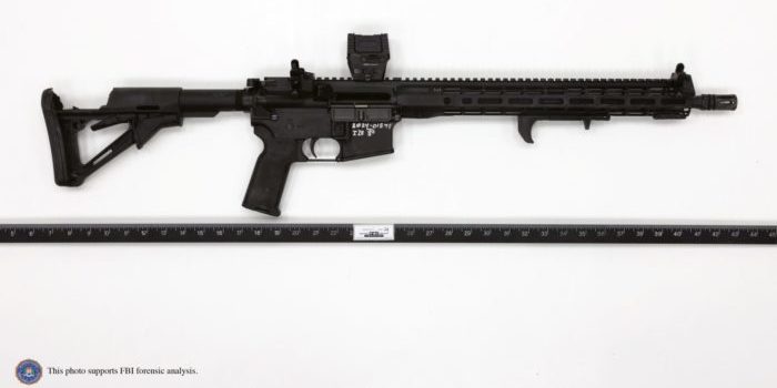 A photo of alleged Trump shooter's Thomas Crooks's rifle was released by the FBI on August 28.