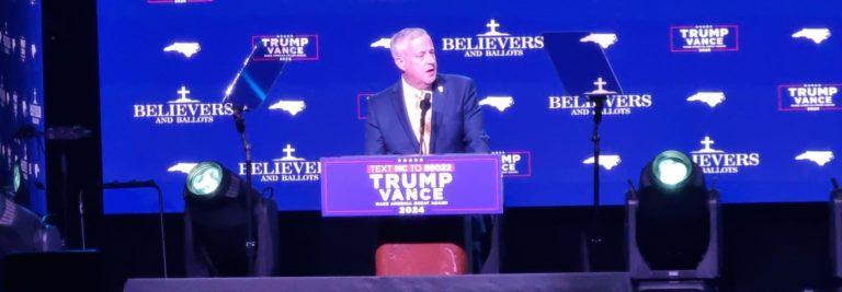WATCH: RNC Chair Tries to Memory-Hole Mark Robinson; N.C. Christians Won’t Let Him