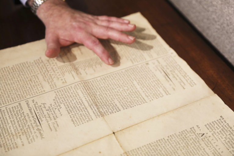 Rare, Long Missing Copy of US Constitution to Be Auctioned for Millions