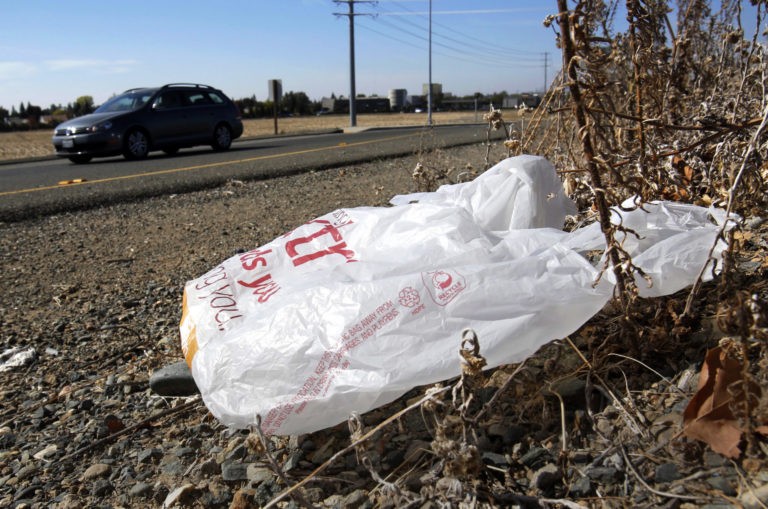 Newsom Signs Law Banning All Plastic Shopping Bags at Grocery Stores