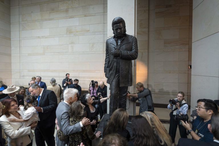 Johnny Cash Commemorated w/ Statue in U.S. Capitol