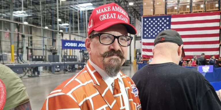 EXCLUSIVE: MAGA Celeb. ‘Brick Suit’ on Witnessing Trump Shooting, Social-Media Stardom