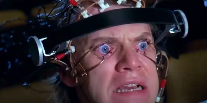 The Ludovico Technique from 'A Clockwork Orange'