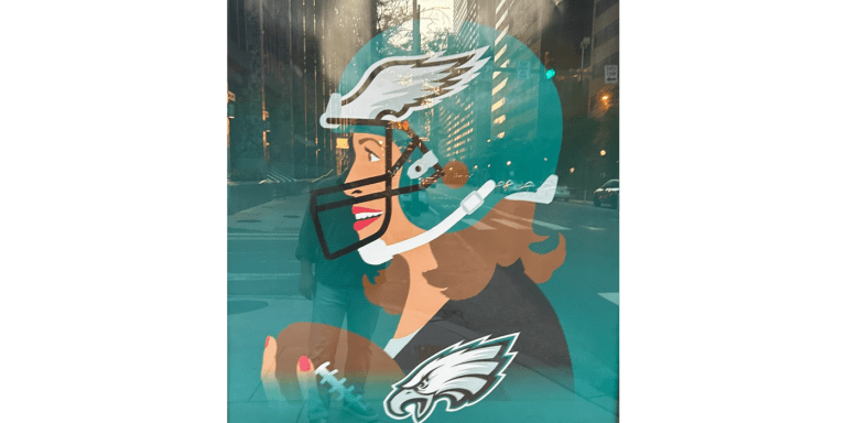 Philadelphia Eagles Accused of ‘War on Alpha Males’ w/ Fake Kamala Ads