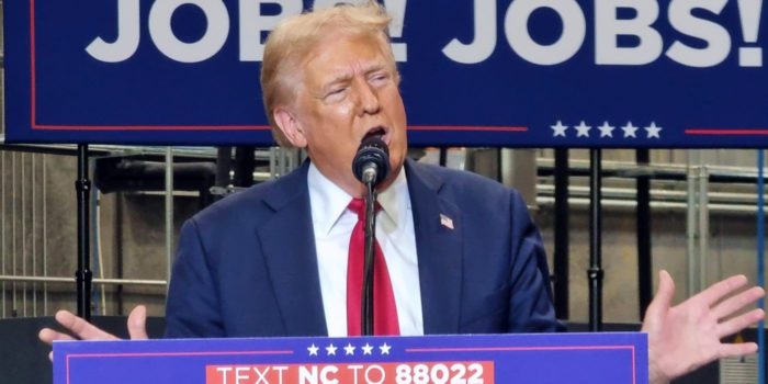 Donald Trump delivers a speech in Mint Hill, N.C. / PHOTO: Ben Sellers, Headline USA - ALL RIGHTS RESERVED