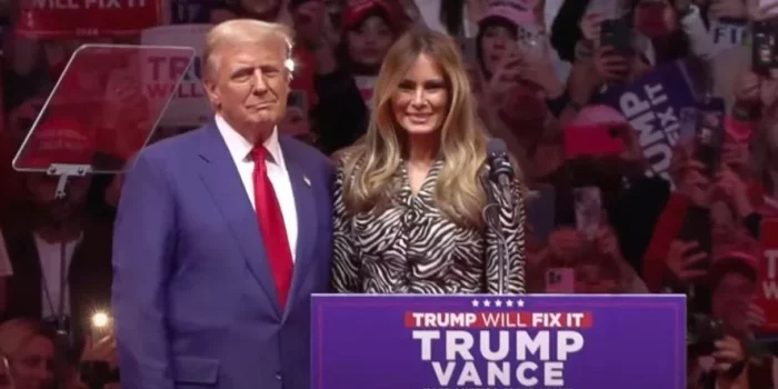 Donald and Melania Trump