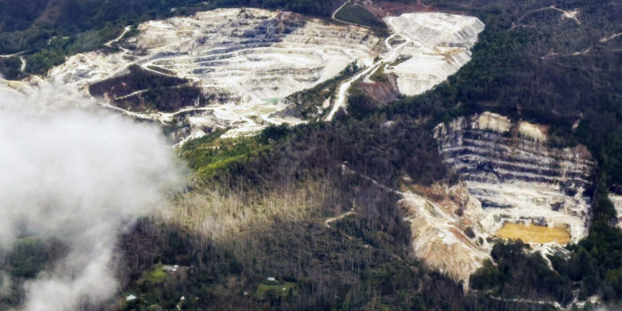 Quartz mines in Spruce Pine, N.C.