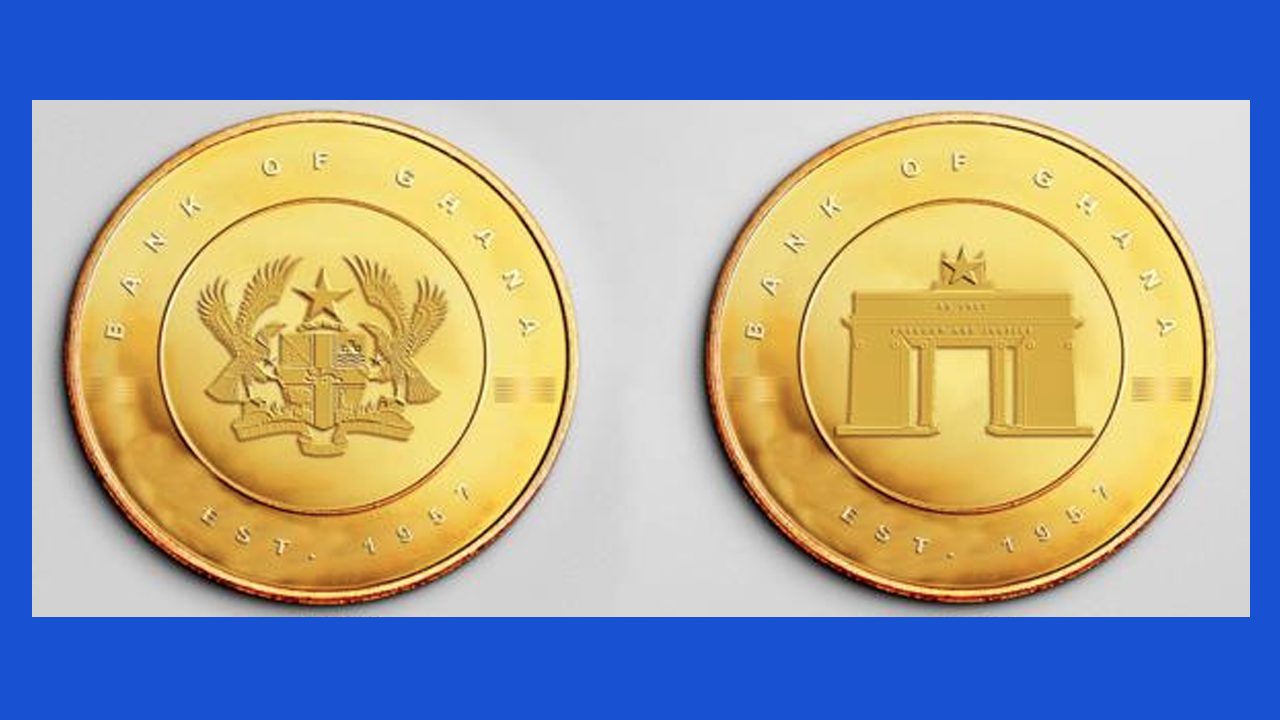 Ghana Launches Gold Coin to Boost Savings, Soak Up Excess Liquidity