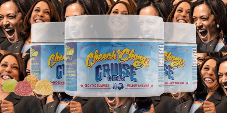 Kamala Bizarrely Insists She Doesn’t Need Weed Gummies to Deal w/ Election Stress