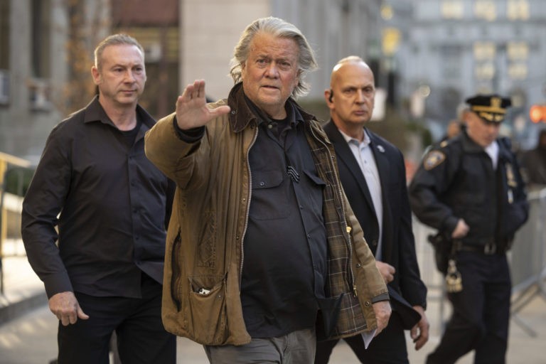 Steve Bannon Blasts ‘Lawfare’ as He Faces New York Trial after Federal Prison Stint