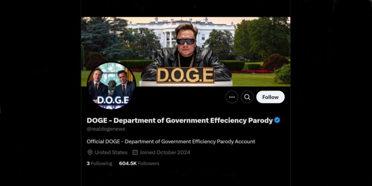 Trump-Musk DOGE Parody Page Goes Viral w/ Hilarious Government Jabs