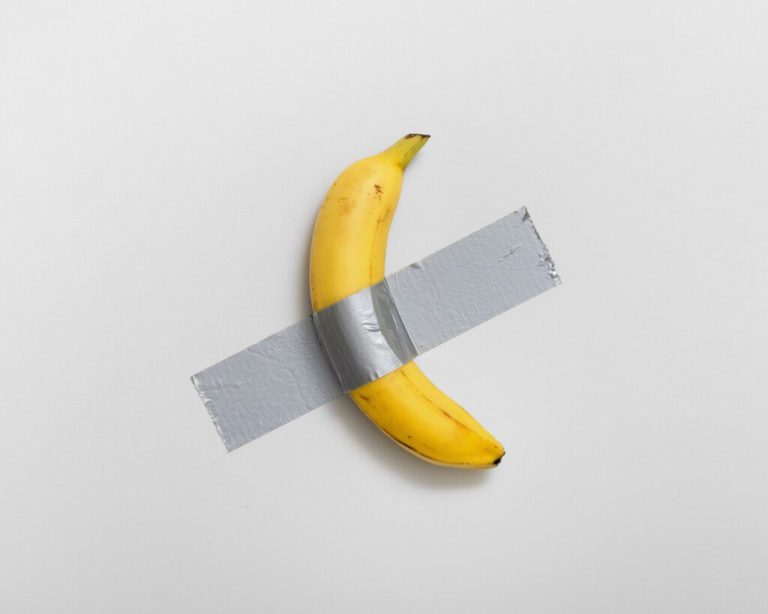 Crypto Entrepreneur Eats Banana Art after Purchasing for $6.2M