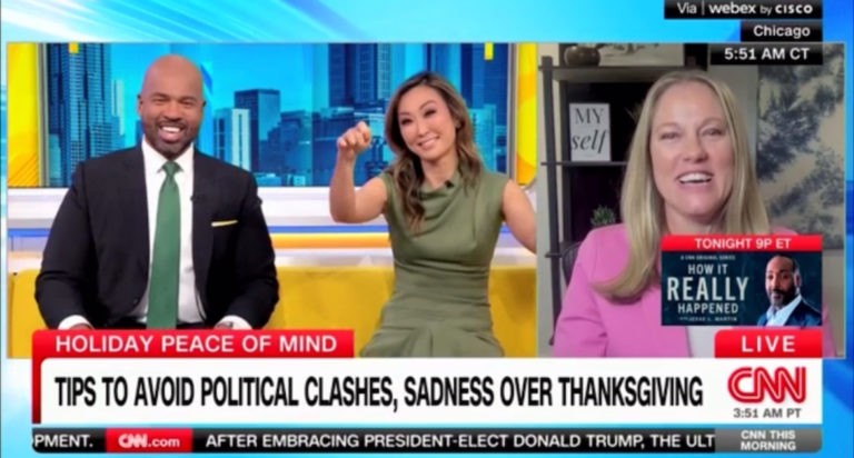 CNN Drags Out Social Worker to Tell You to Avoid Your Family on Thanksgiving