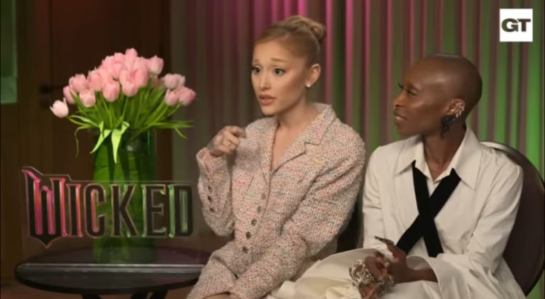Ariana Grande Calls Her ‘Wicked’ Role and Even Chickens ‘Gay’