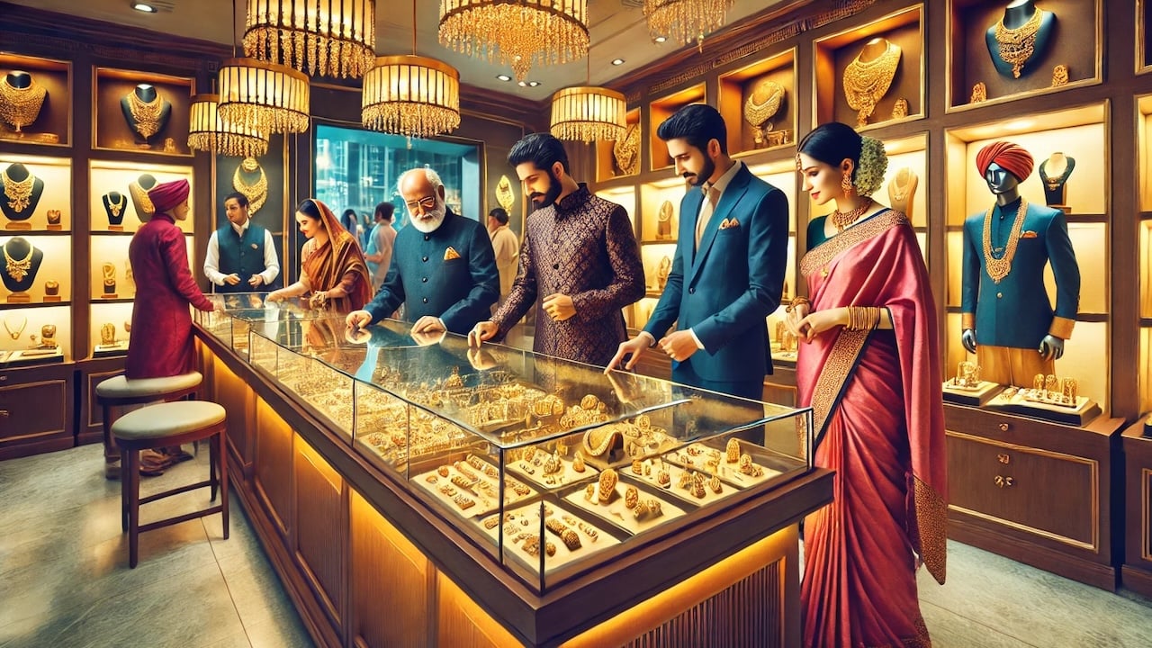 Indian Gold Demand Strong During Diwali Festival Despite Record High Prices