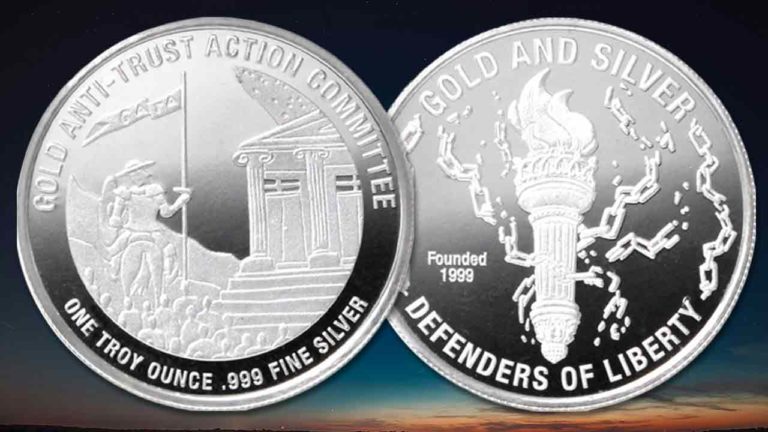 Support GATA Financially and Get a 1-Ounce Silver Round Commemorating the Organization’s Work