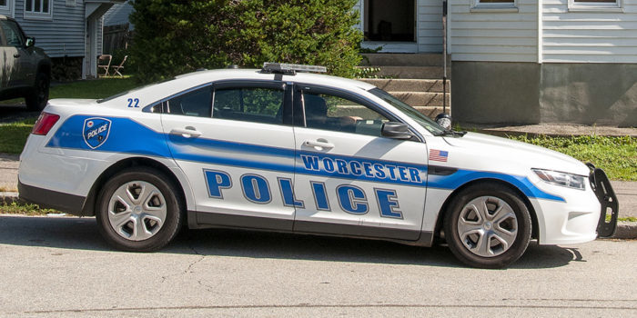 Worcester police car