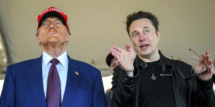 Donald Trump and Elon Musk