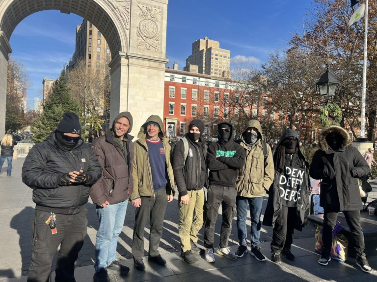 New Yorkers Revel in Murder of UnitedHealthcare CEO with Shooter Look-A-Like Contest