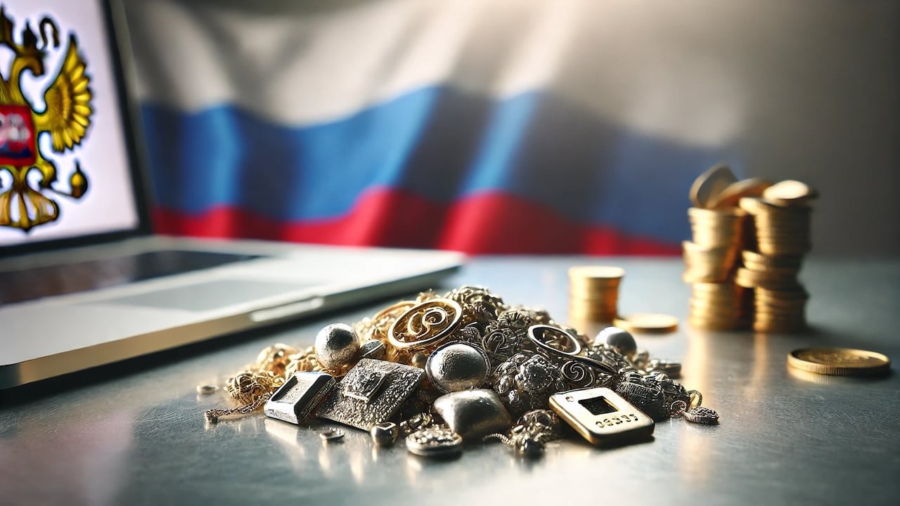 Russia Temporarily Bans Export of Gold and Silver Scrap