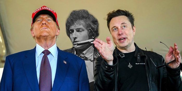 Donald Trump, Bob Dylan and Elon Musk