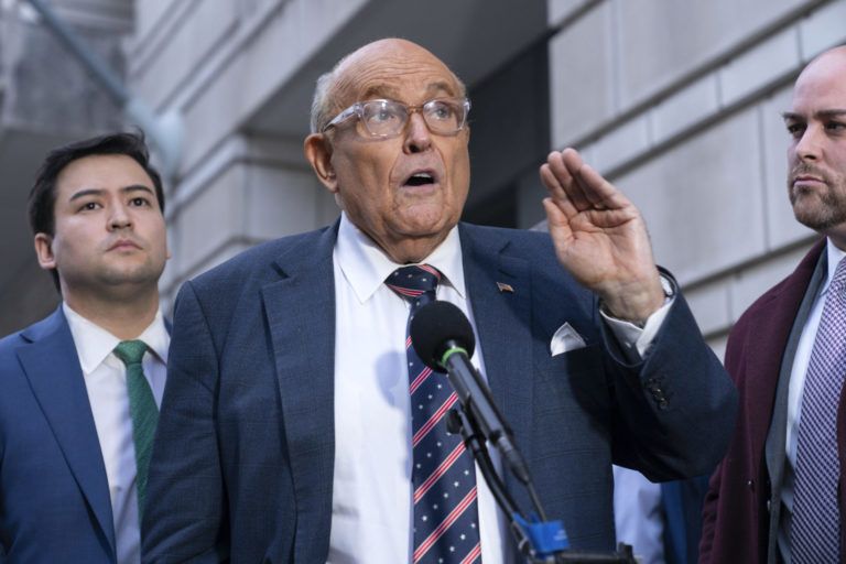 Giuliani Settles Legal Fight w/ Ga. Election Workers Accused of 2020 Ballot