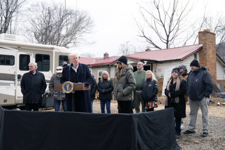 Trump Says He Is Open to Abolishing FEMA During Disaster-Zone Touring Marathon