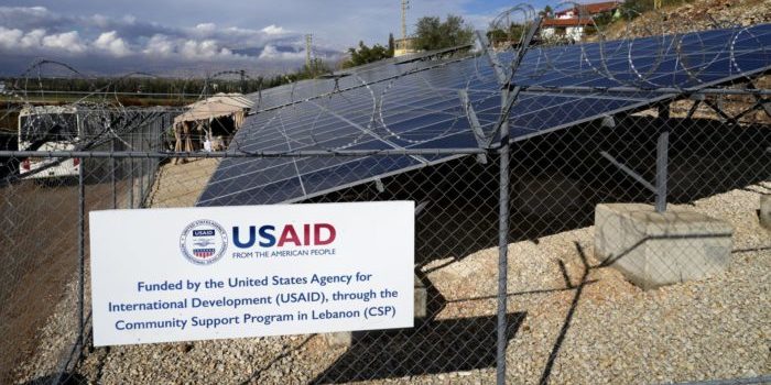 USAID solar panels