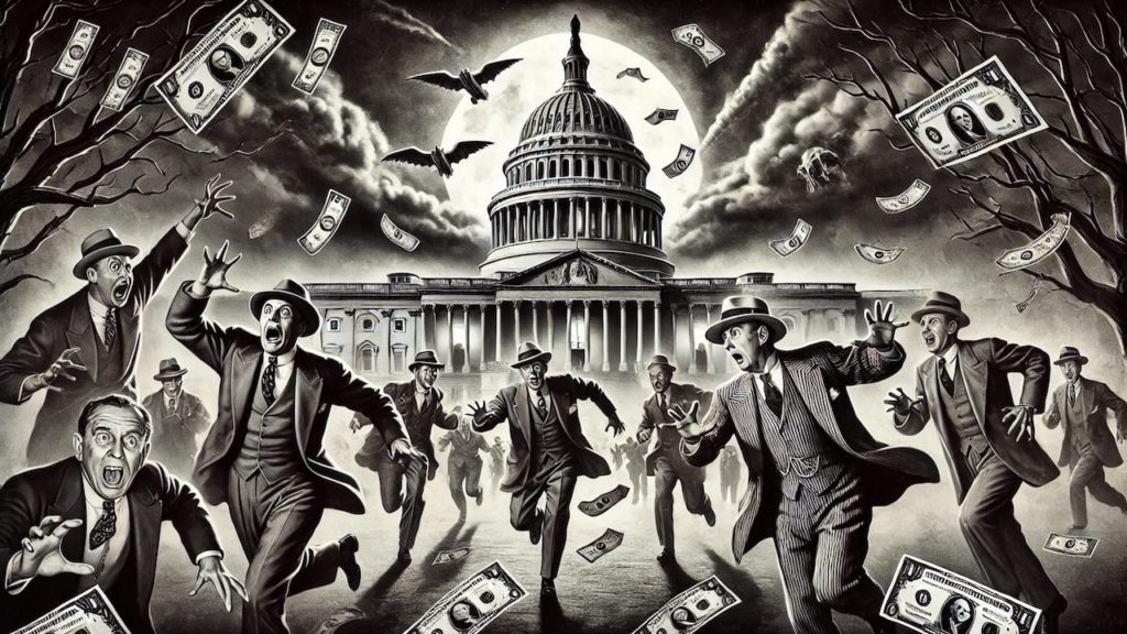 Federal Budget Deficit Up Nearly 40 Percent Through First Quarter Of