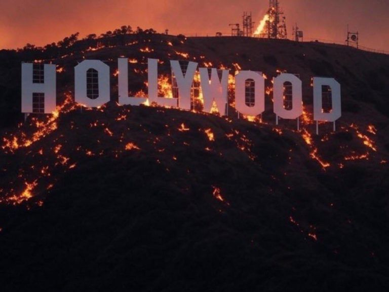 Arson Suspicions, Conspiracy Theories Grow as Newsom–Bass Fires Destroy Hollywood