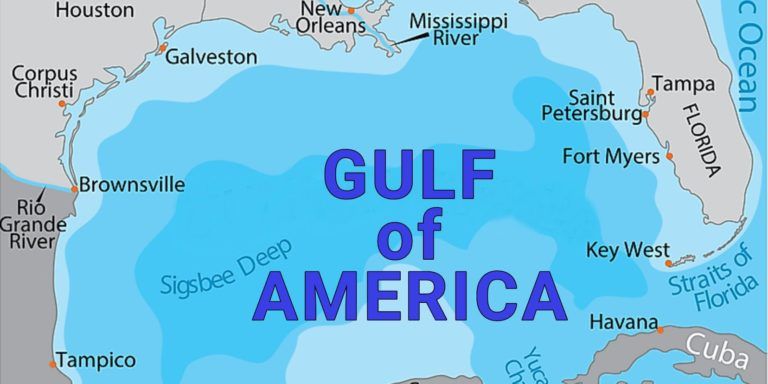 Trump Announces Patriotic Rebrand of the Gulf of Mexico