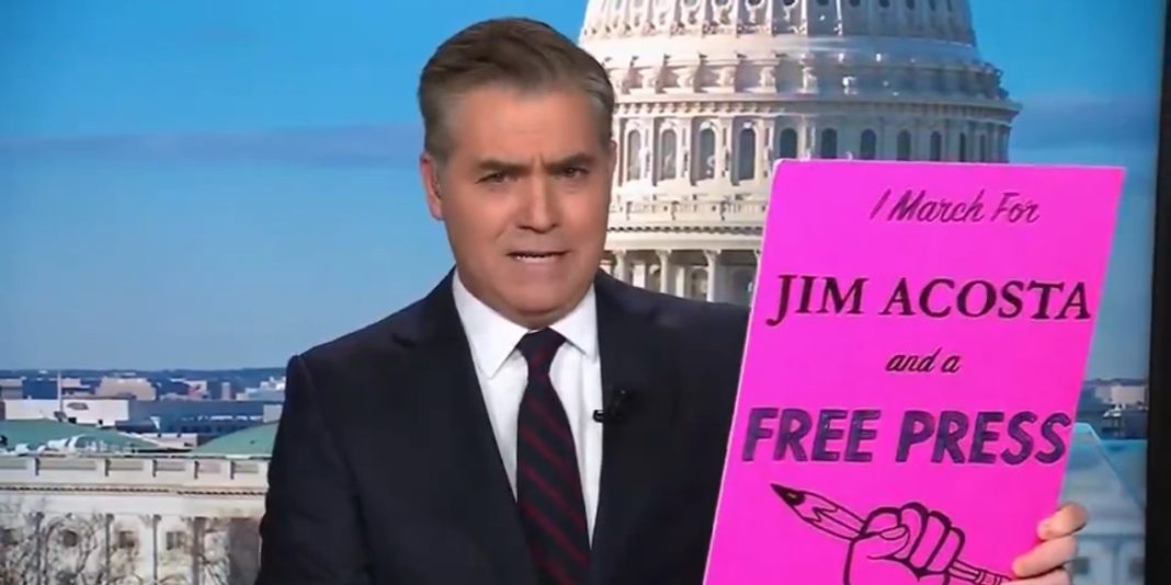 CNN Banishes TDSAfflicted Jim Acosta to TimeSlot 'Siberia' Headline USA