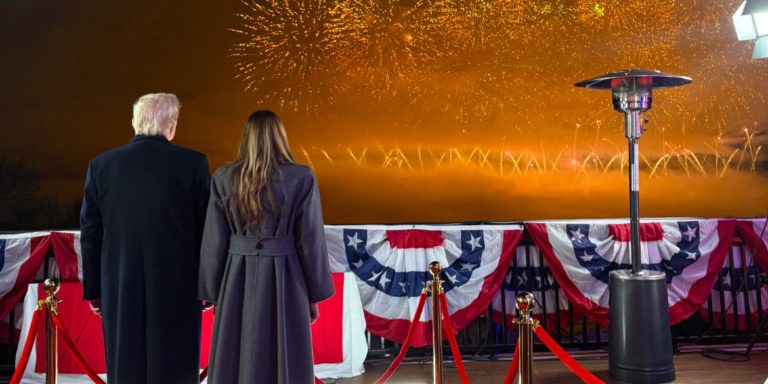 DADDY’S HOME: Trump Returns to D.C. for Second Term as President