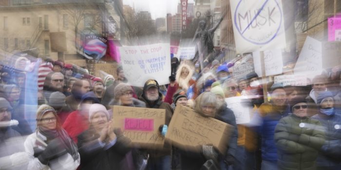 Anti-Trump protest