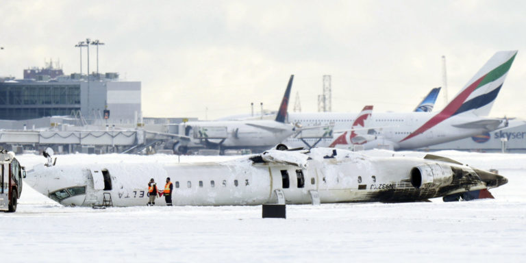 80 Nearly Died in Toronto Crash—But Hey, At Least the Pilot Was a Woman