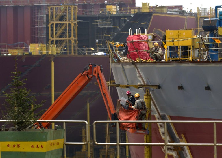 A Chinese Firm Built More Ships in 1 Year Than the Entire U.S. Has Made Since WW2