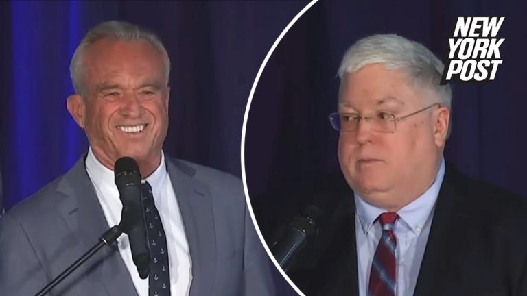 RFK Jr. Teasingly Shames Obese Governor in Joint Press Conference