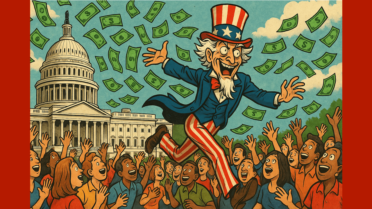 April Budget Surplus Papers Over U.S. Government Spending Problem