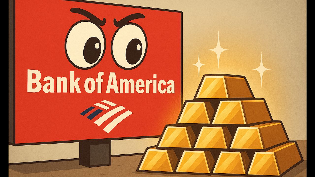 Bank of America Eyeballs $4,000 Gold and $40 Silver