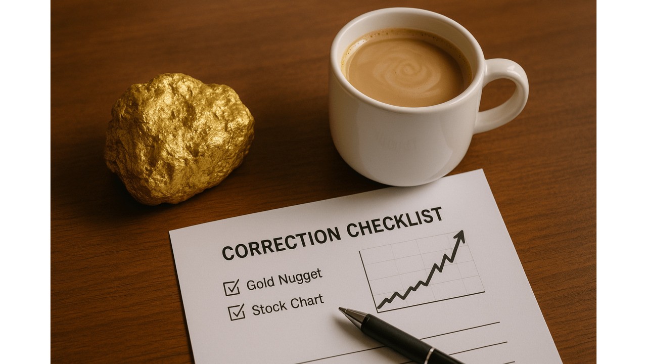 Gold Correction?