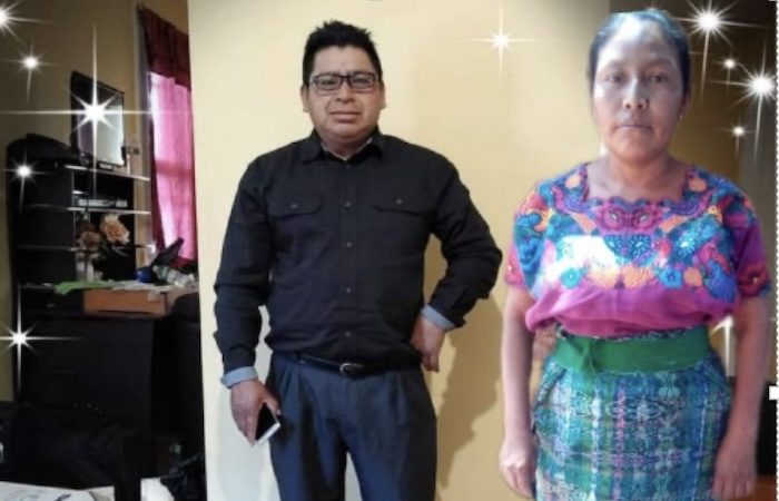 Luciano Tinuar Quino poorly photoshopped a picture of a migrant child's mother in his application to take custody of the kid. Amazingly, Biden's ORR approved the application. PHOTO: DOJ