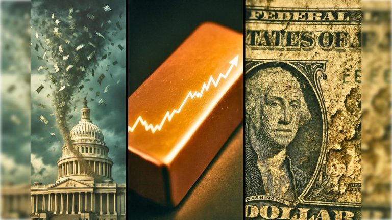 The Debt Spiral, Gold’s Rise, and the Dollar’s Fall