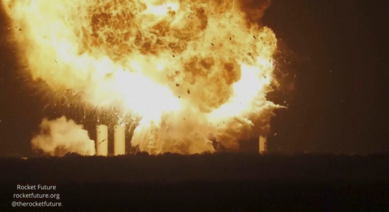 SpaceX Rocket Being Tested in Texas Explodes, but No Injuries Reported