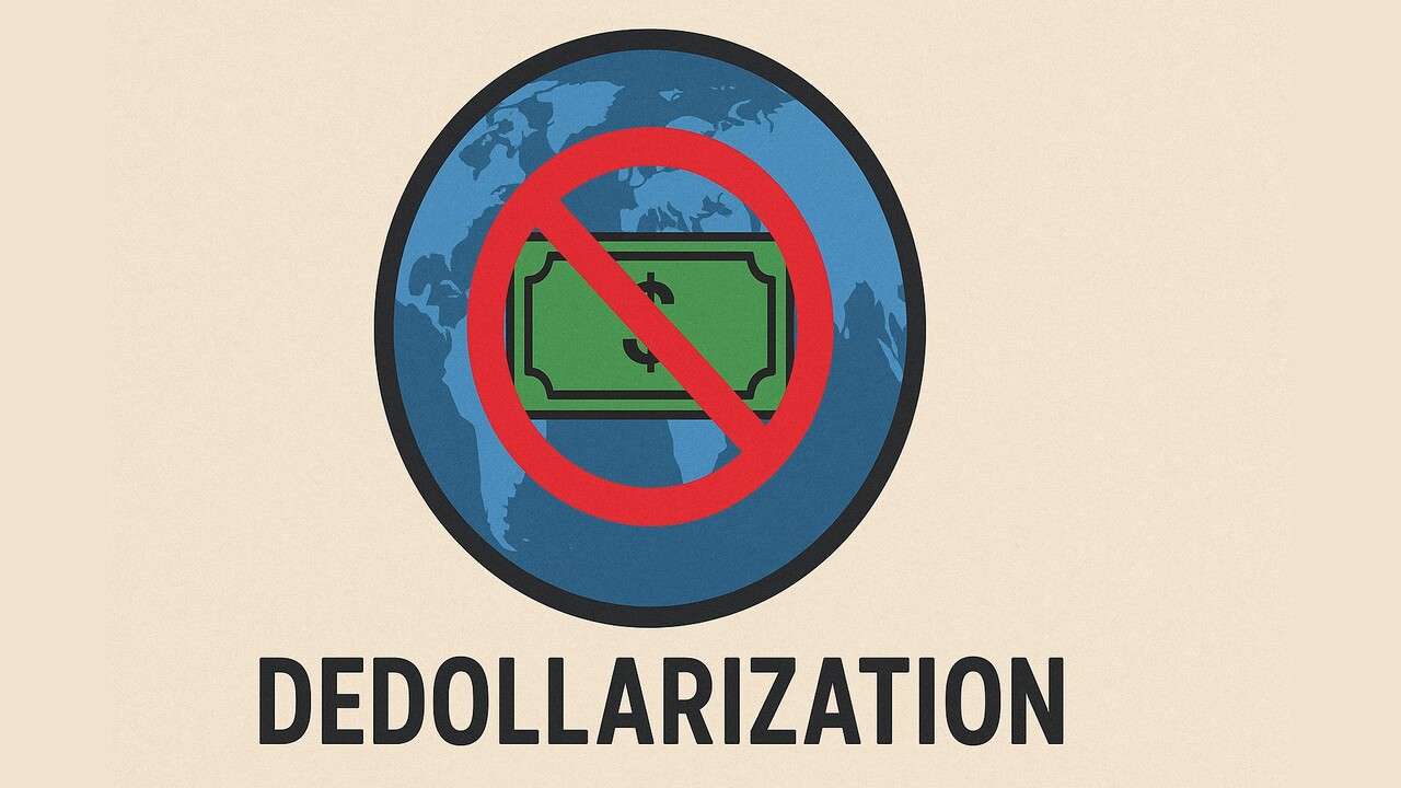 Dollar's Decline Meets Rising Dedollarization: The Threat Comes from Within