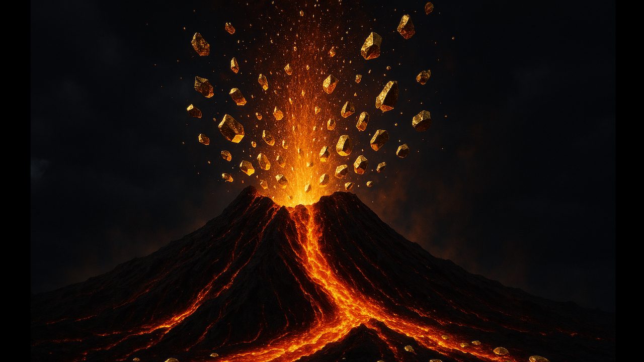 The Earth Is Leaking Gold!