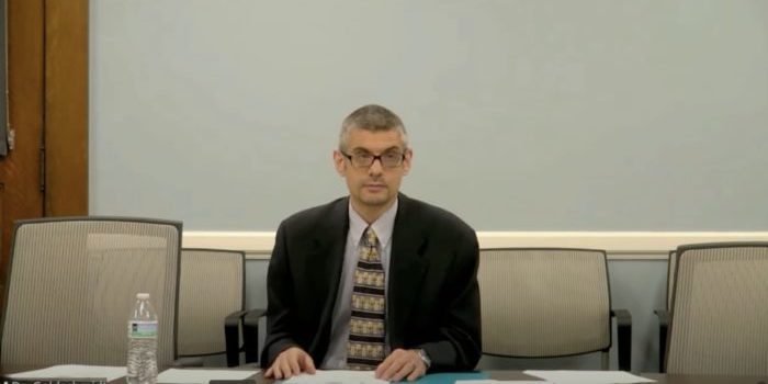 Ariel Goldschmidt, who conducted the autopsy and toxicology exams for Thomas Crooks, testifies before Congress in September 2024.