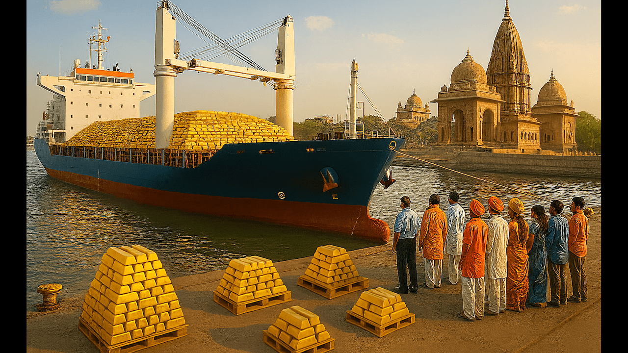Indian Gold Imports Surged in July
