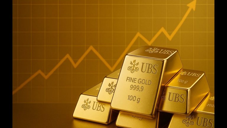 UBS Raises Its Gold Price Forecast Projecting New Record Highs