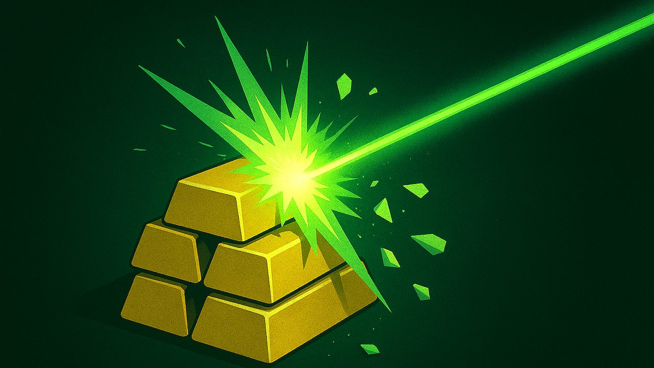 What Happens If You Blow Up Gold?