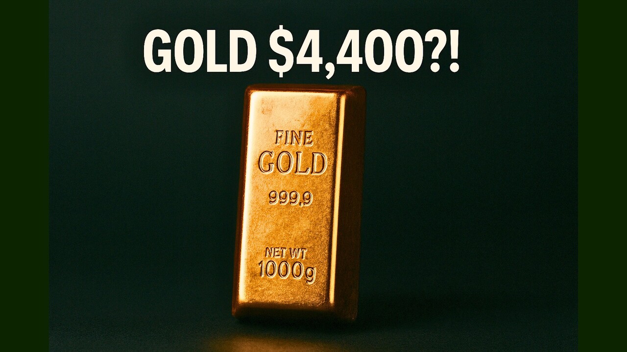 Why Gold May Soon Surge to $4,400